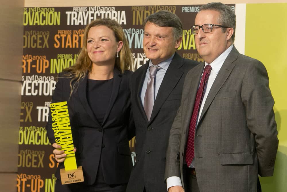 Galardonado con el Premio a la Innovación de los Premios IN4Bankia.